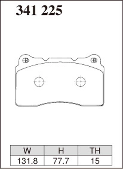 Тормозные колодки Dixcel X type 341225 Mitsubishi Lancer Evolution EVO CP9A CT9A CT9W CZ4A Brembo® 4pot передние фото 2