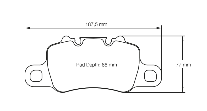 Тормозные колодки Winmax WN1 1402 EIP241 Porsche 911 GT3 Turbo (991 922) 718 Cayman GT4 (982) задние фото 3