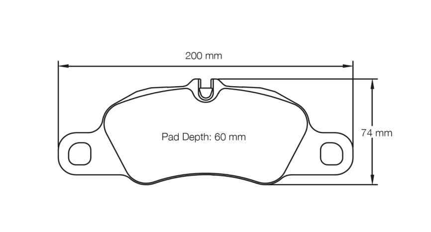 Тормозные колодки Winmax W5 1350 EIP193 Porsche 981 Cayman S, Boxster S, 997 Carrera, передние фото 5