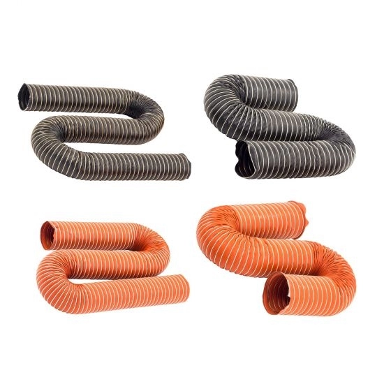 Воздуховод термостойкий APS Single Layer Ducting Hose 102мм черный фото 3